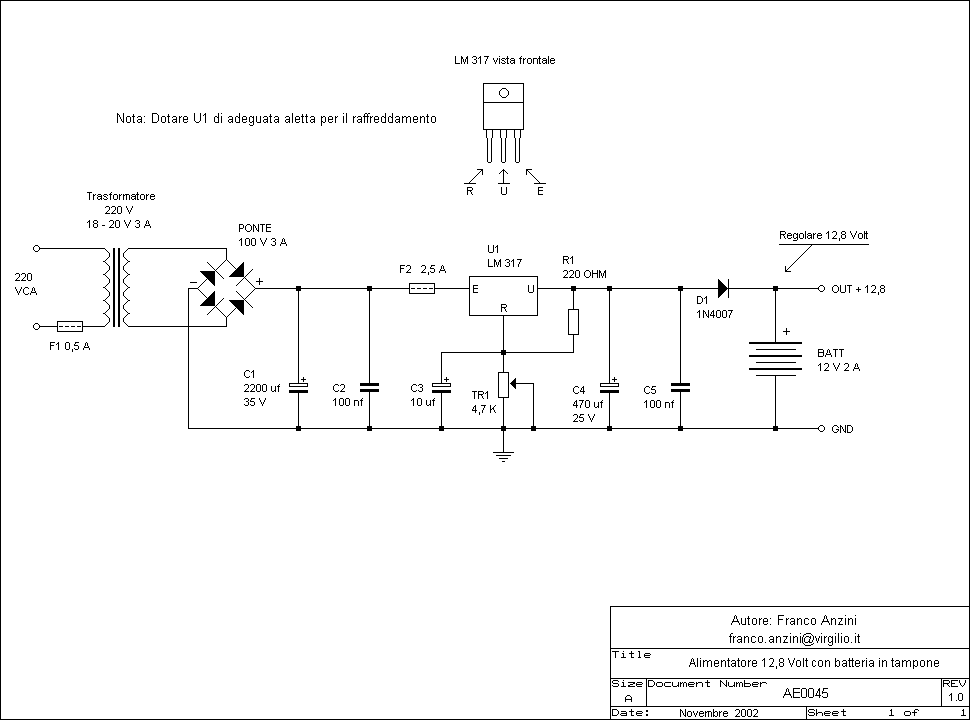 Schema funzionamento orologio automatico