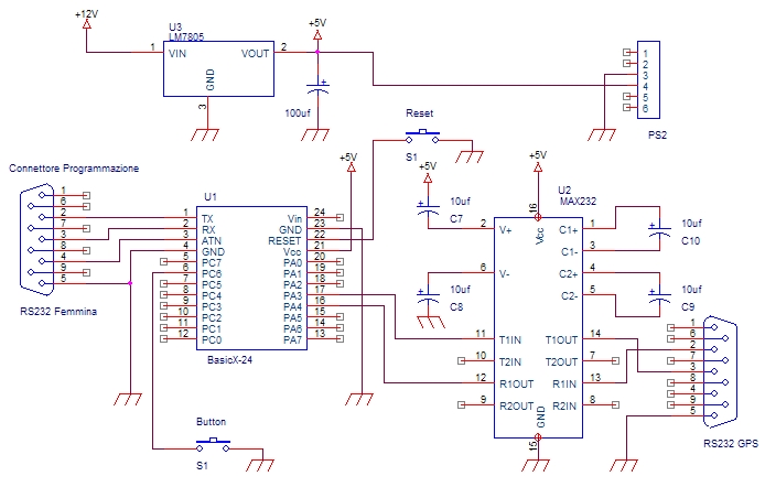 Schema presa ps2