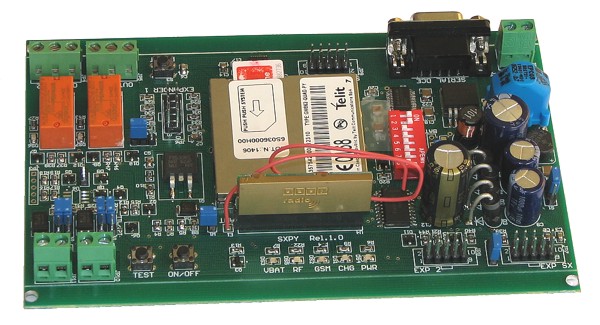 SX-PY board with modem