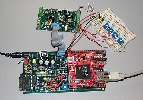 SX18-FOX boards and Flex-Analog board connection